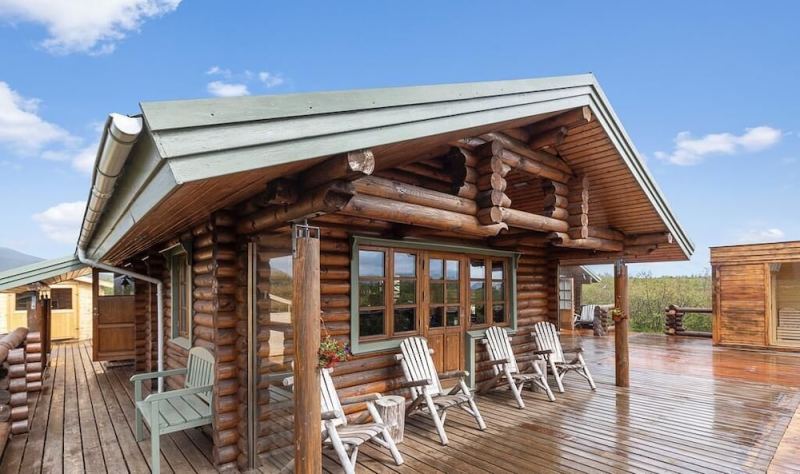 Log Cabin and Guest House, Selfoss, Iceland
