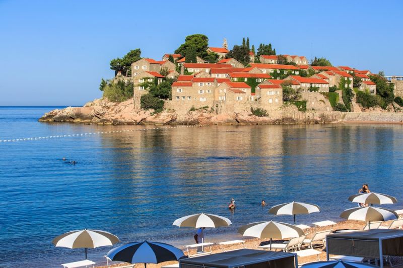 Hotels in Sveti Stefan Island