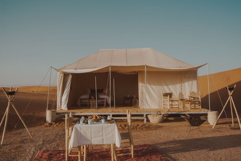Umnya Dune Camp, M'Hamid El Ghizlane, Morocco