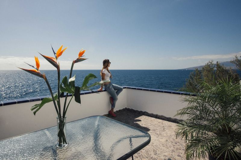 Beautiful House Above The Atlantic Ocean, El Rosario, Spain
