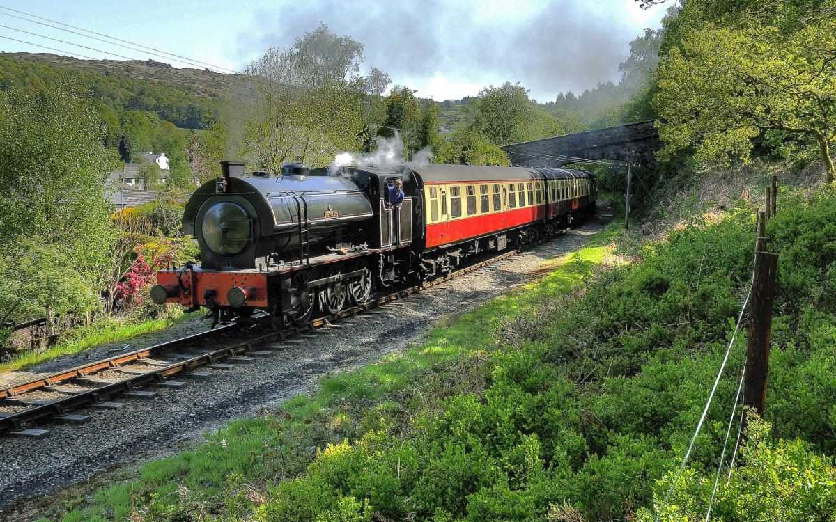 Heritage Steam Train Ride: Lakeside to Haverthwaite