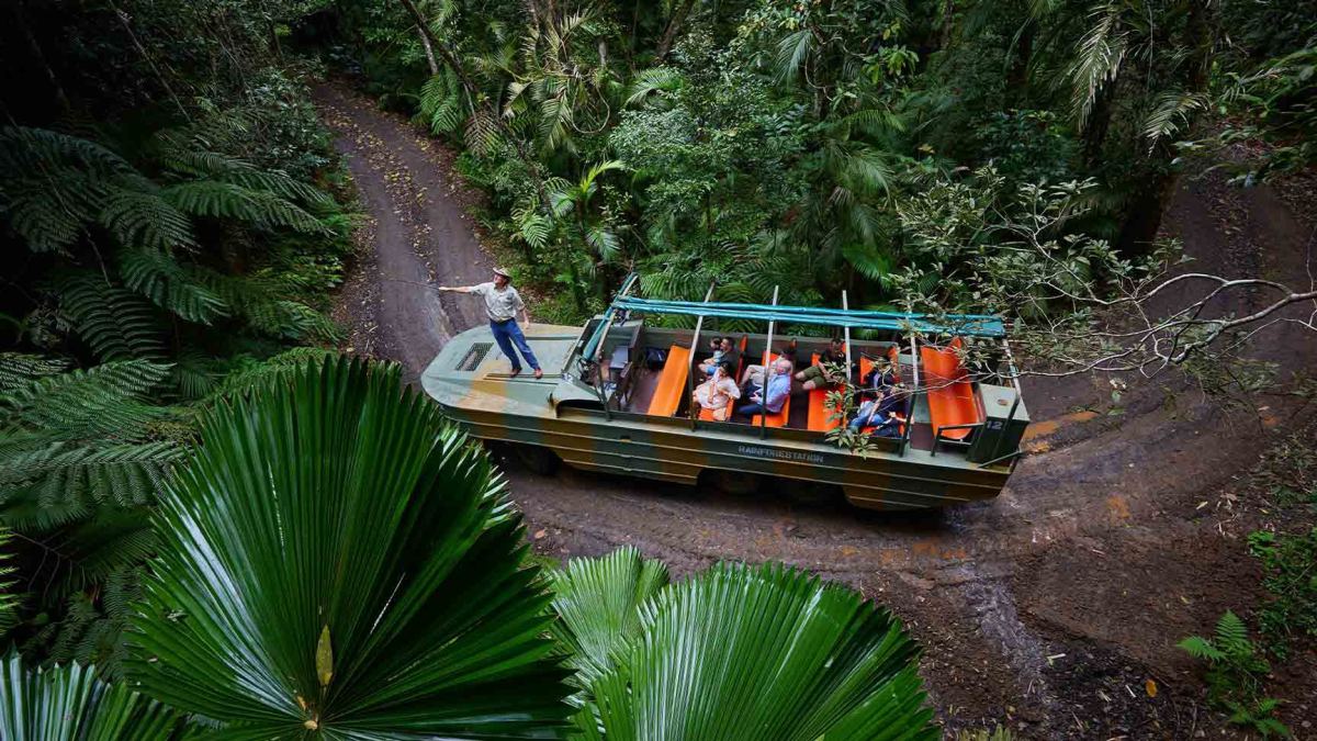 Army Duck Rainforest Tour