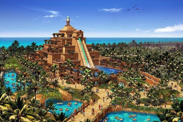 Atlantis Aquaventure in Dubai, United Arab Emirates