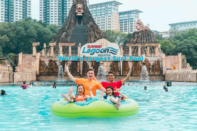 Sunway Lagoon Theme Park in Subang Jaya, Malaysia