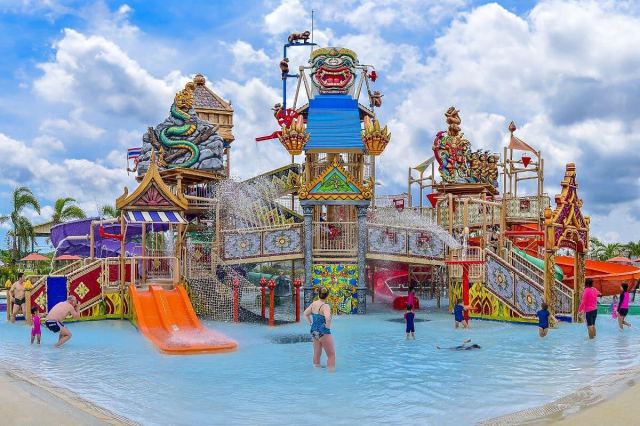 Ramayana Water Park in Pattaya, Thailand