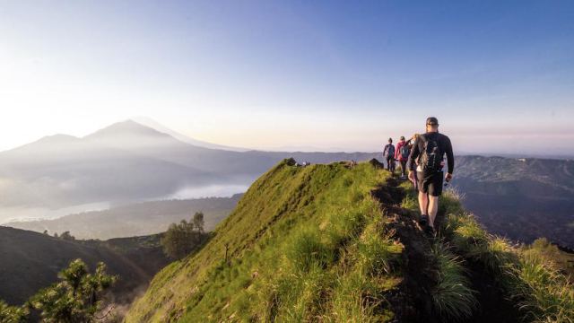 Mount Batur in Kabupaten Bangli, Indonesia