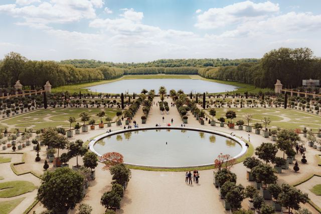 Versailles Garden in Paris, France
