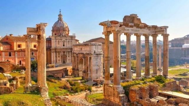 Roman Forum in Rome, Italy