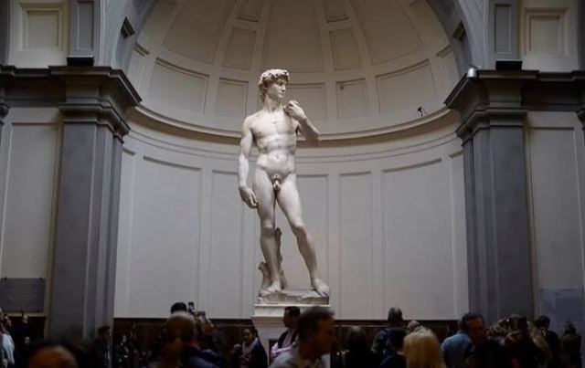 Statue of David in Florence, Italy