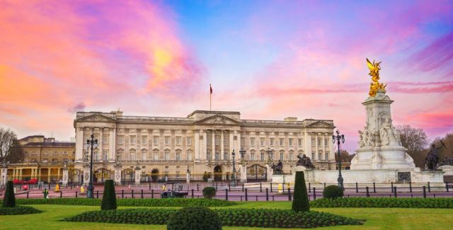 Buckingham Palace in London, United Kingdom