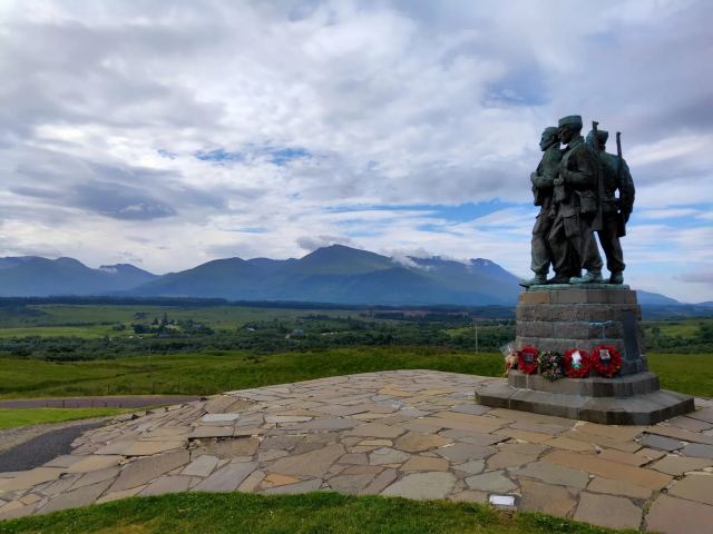 Commando Memorial in Edinburgh, United Kingdom