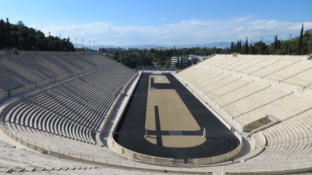 Panathenaic Stadium in Athens, Greece