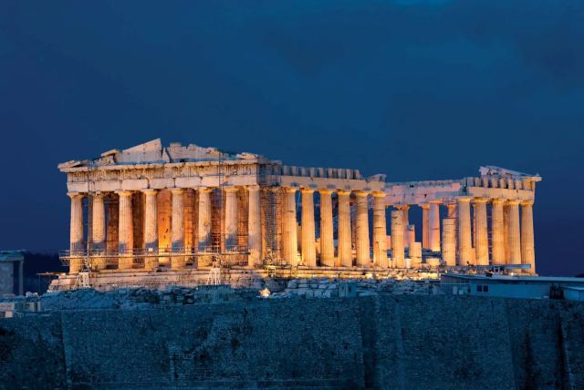 Acropolis of Athens in Athens, Greece