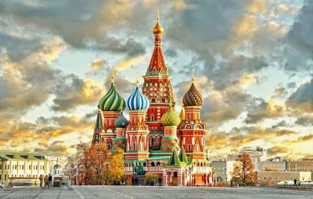 St. Basil’s Cathedral in Moscow, Russia