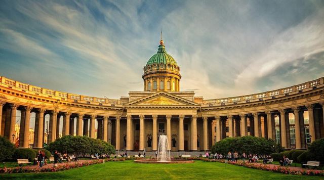 Kazan Cathedral in Saint Petersburg, Russia