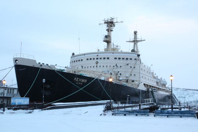 Lenin Icebreaker in Murmansk, Russia