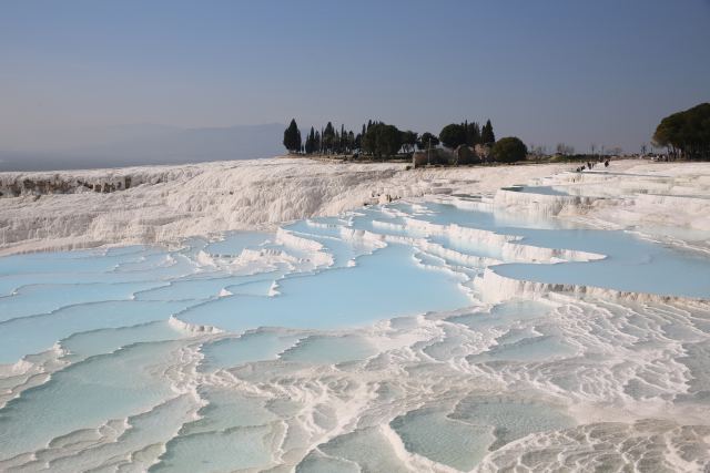 Pamukkale in Cappadocia, Turkey