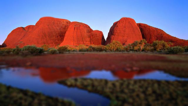 Kata Tjuta (The Olgas) in Yulara, Australia