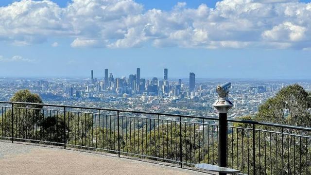 Mt Coot-tha Lookout in Brisbane, Australia